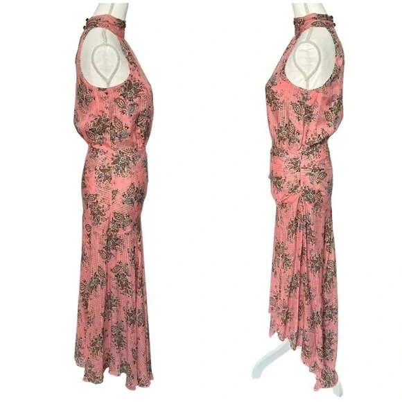 Veronica Beard Leia Dress Peony Multi Size 2 NEW - Picture 9 of 16